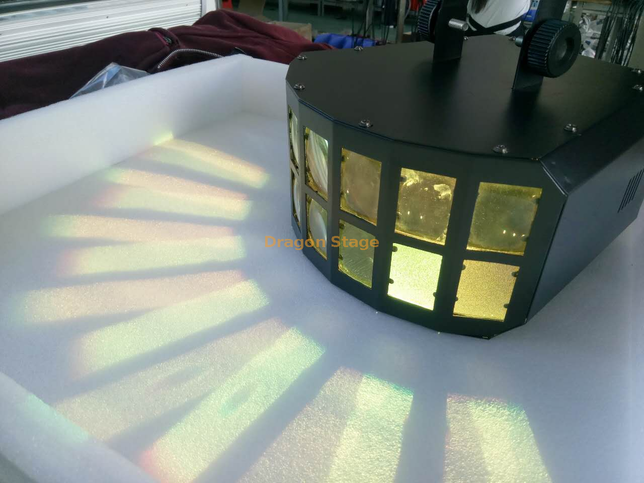 Lumière d'effet de fond de lumière papillon à trois couches 30W