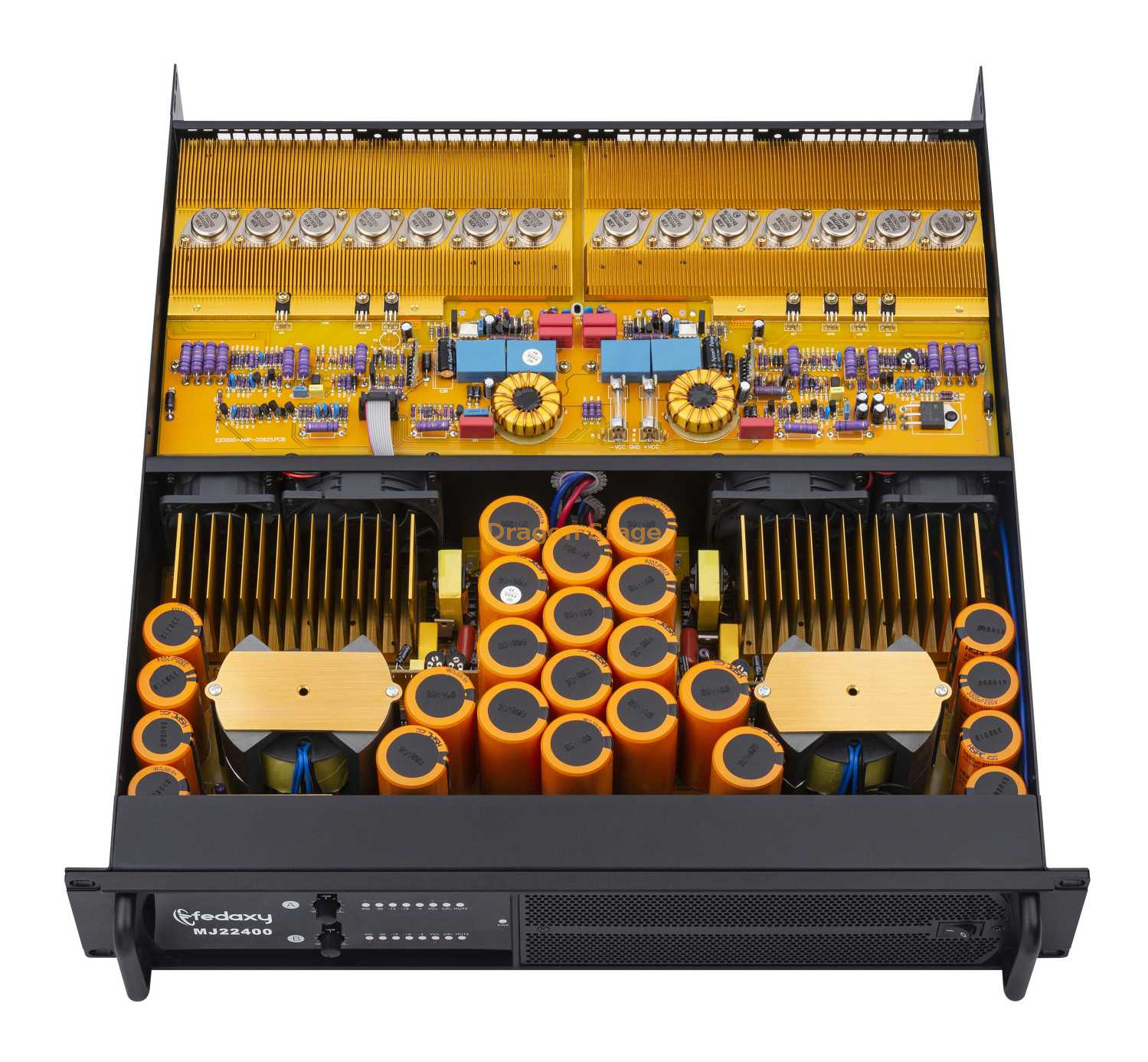 Classe TD 2 canaux 1800W amplificateur de puissance de système de son populaire à vendre
