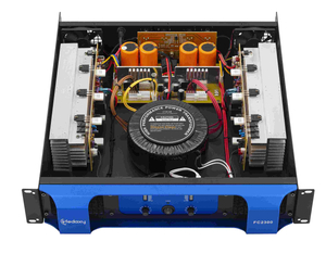 Amplificateur de puissance pour système de sonorisation classe H avec 2 canaux 300 watts sous 8 ohms stéréo Marques d'amplificateurs de puissance