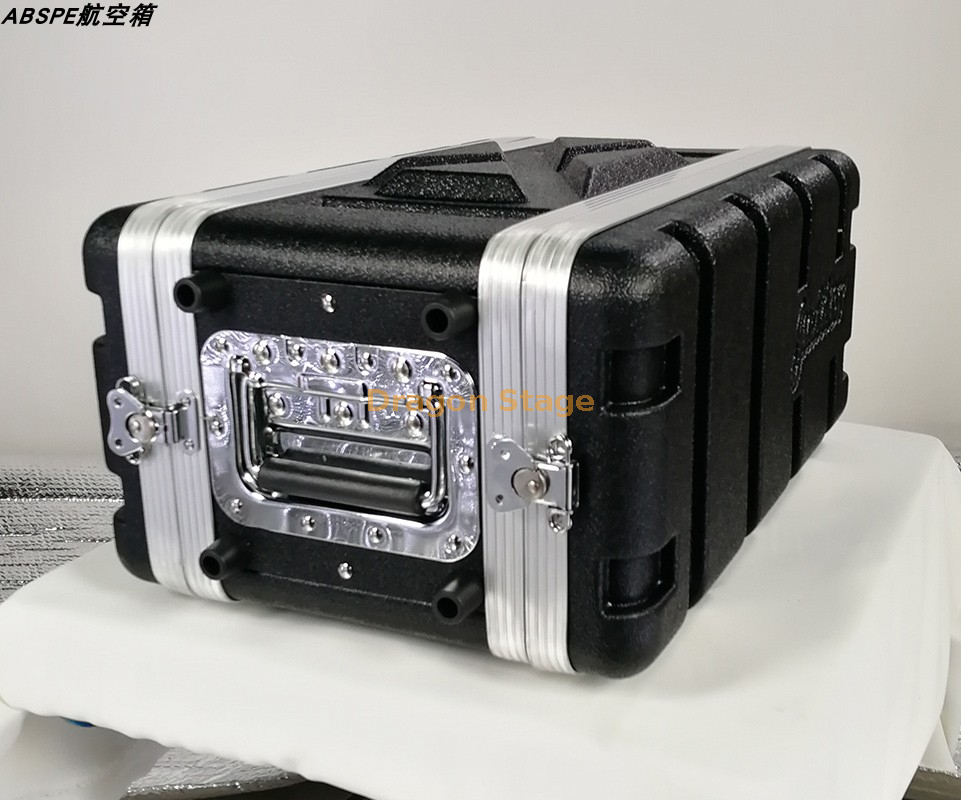 ABS 4U 210 Flightcase haut-parleur récepteur 19 pouces Audio amplificateur de puissance boîtier prix