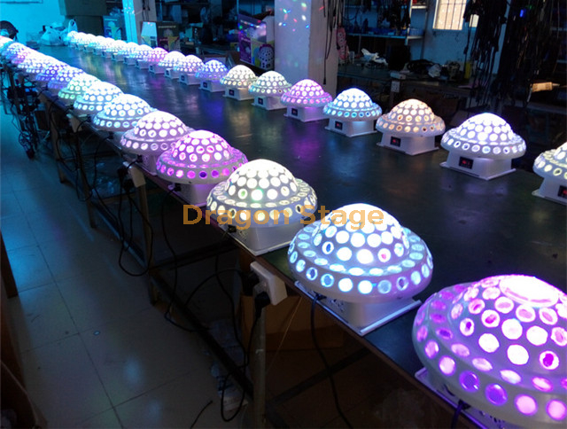 6 perles 3W LED Laser Big Universe Magic Ball allume la lumière à effet stroboscopique