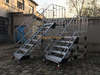 Plate-forme de marche en alliage d'aluminium personnalisée échelle à pédale d'escalade atelier établi échelle de marche plate-forme mobile échelle antidérapante