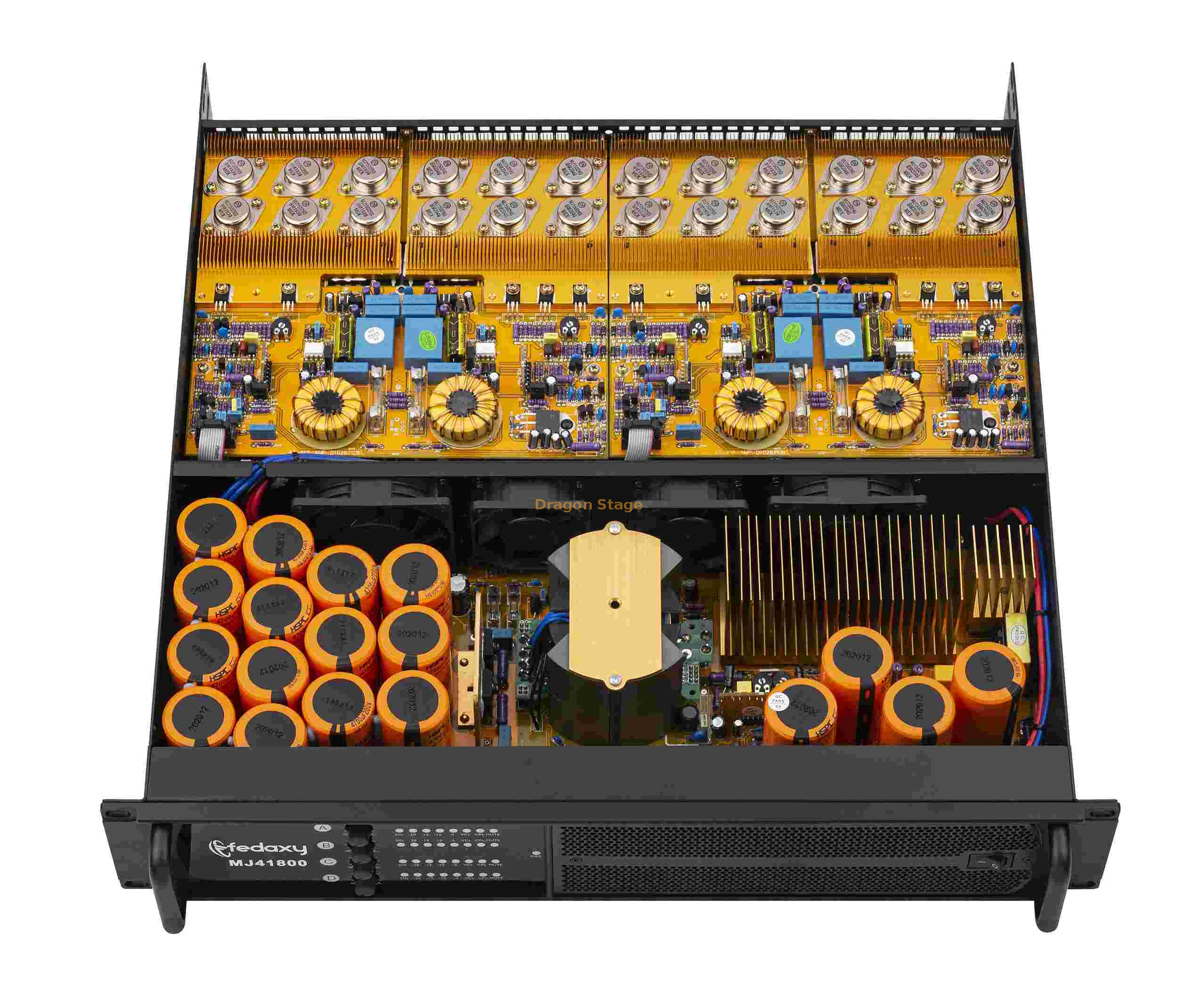 Amplificateur de puissance Dj classe TD amplificateur de puissance à découpage 4 canaux 1800W prix d'usine